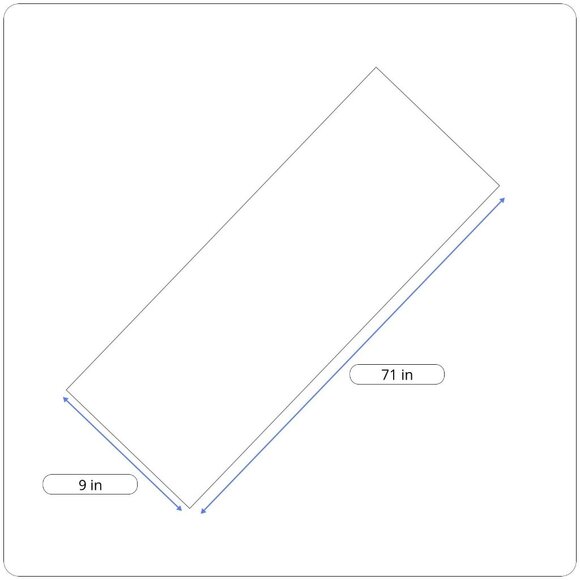 Waverley Multicolored Colorblock 100% Mohair Wool One Size - Picture 5 of 5